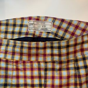 Free People plaid pants